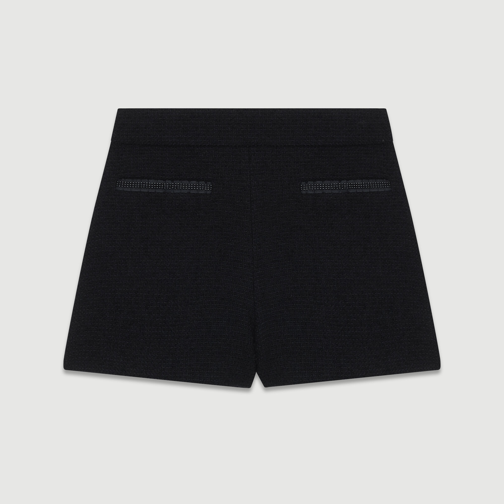 IVAR Short taille haute en tweed