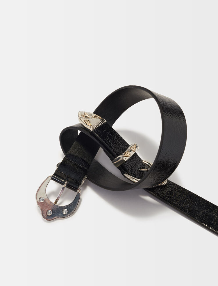 Trendy Women’s Belts: In leather, to tie | Maje