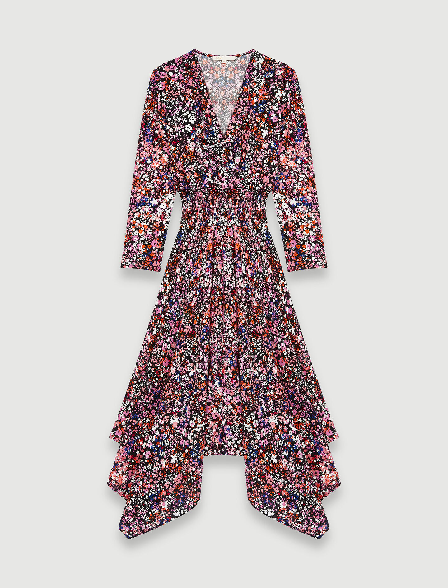 maje wrap dress
