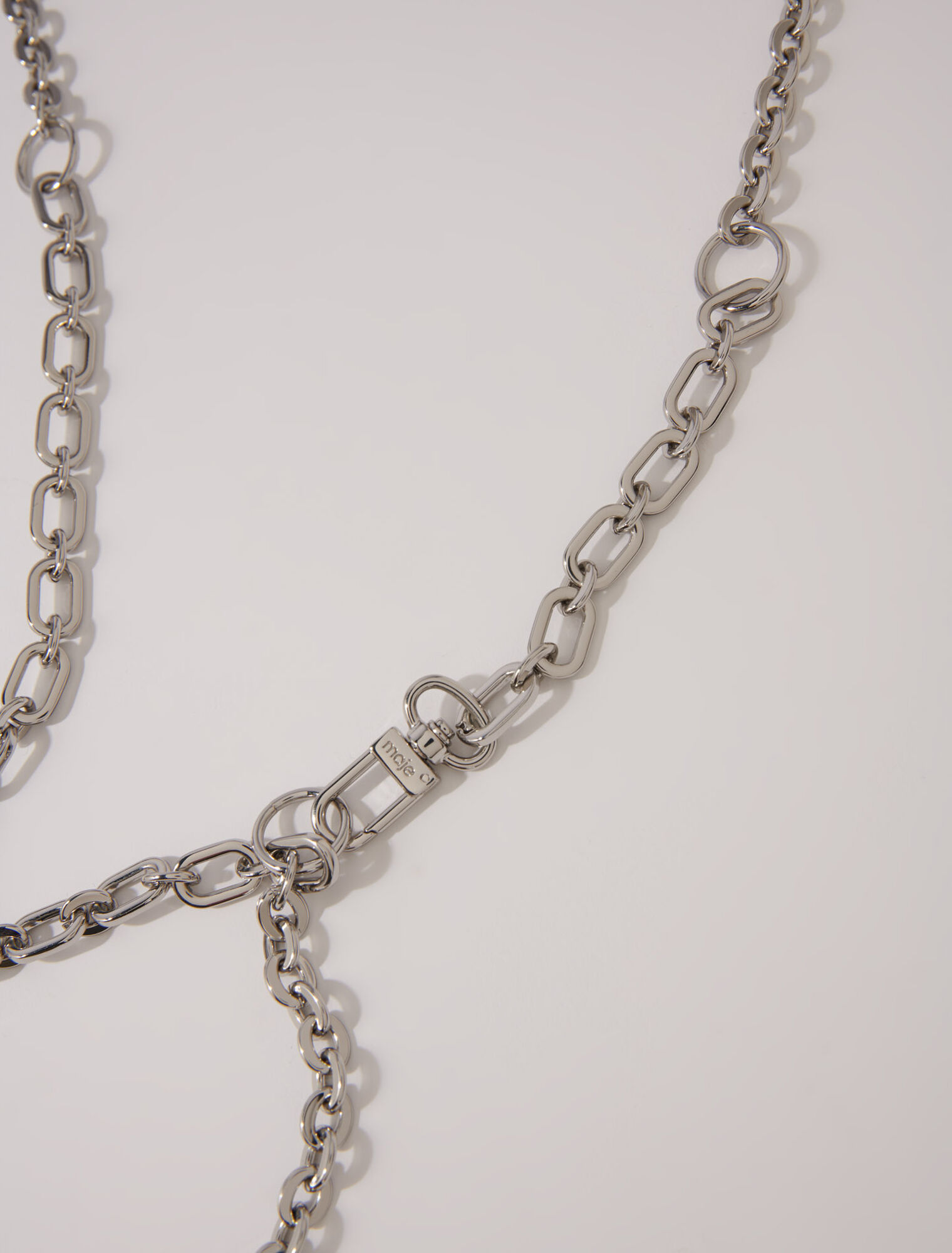 Clover logo chain belt