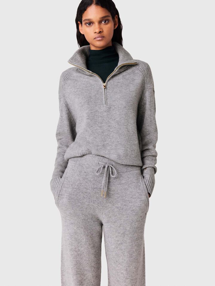 Knit trousers
