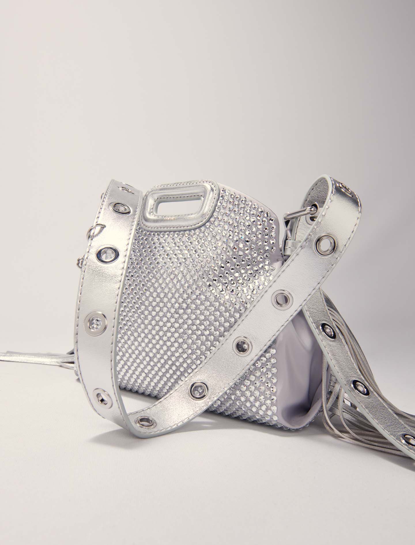 Miss M Mini rhinestone bag - Miss M Mini | Maje
