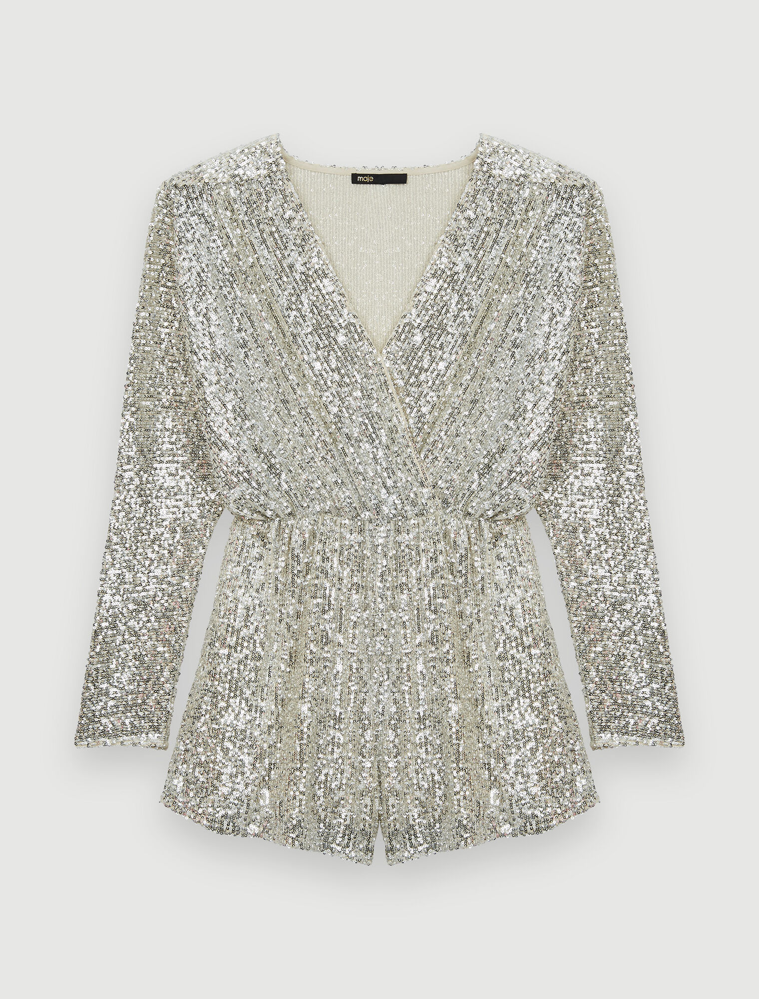 Sequin short jumpsuit