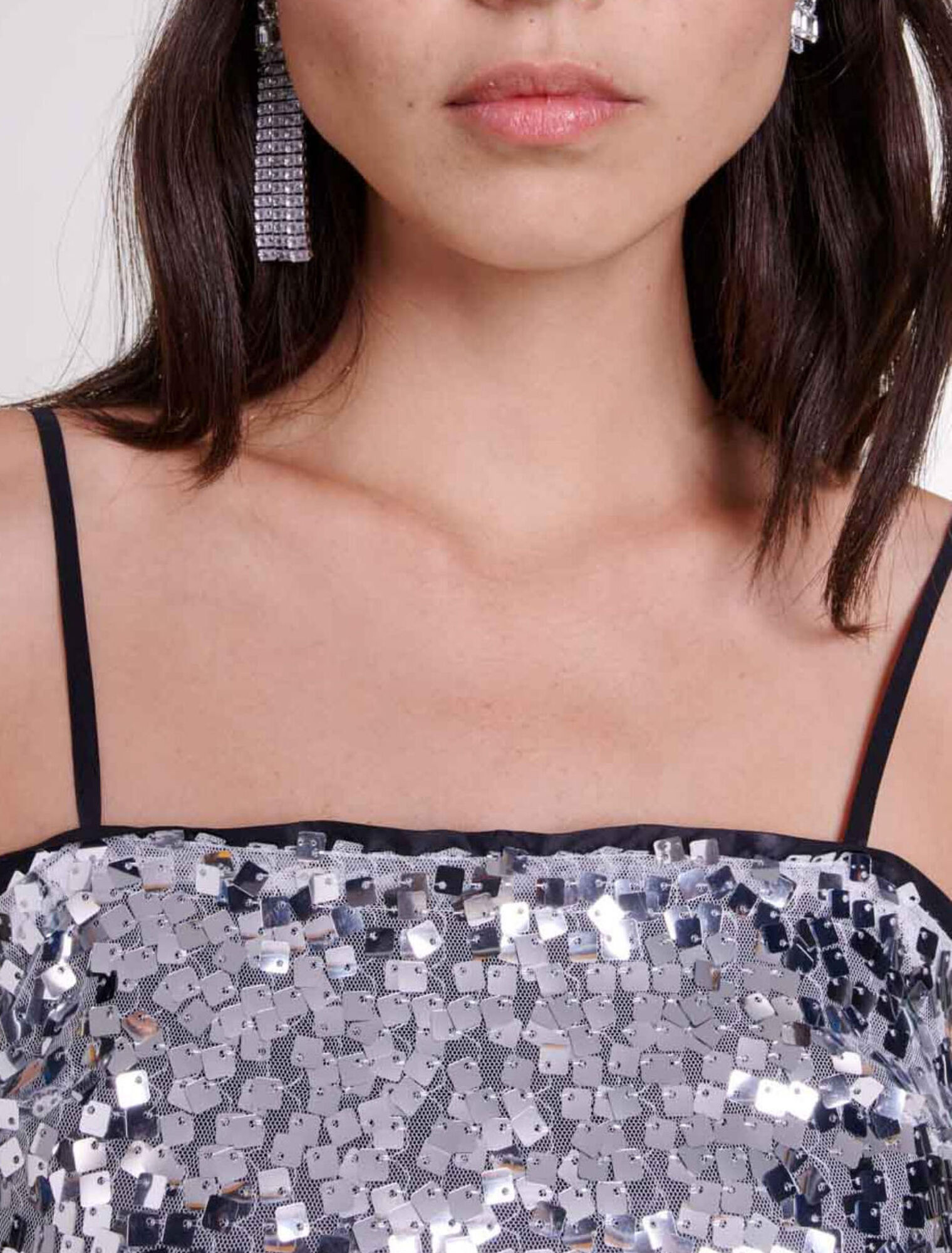 Sequin maxi dress