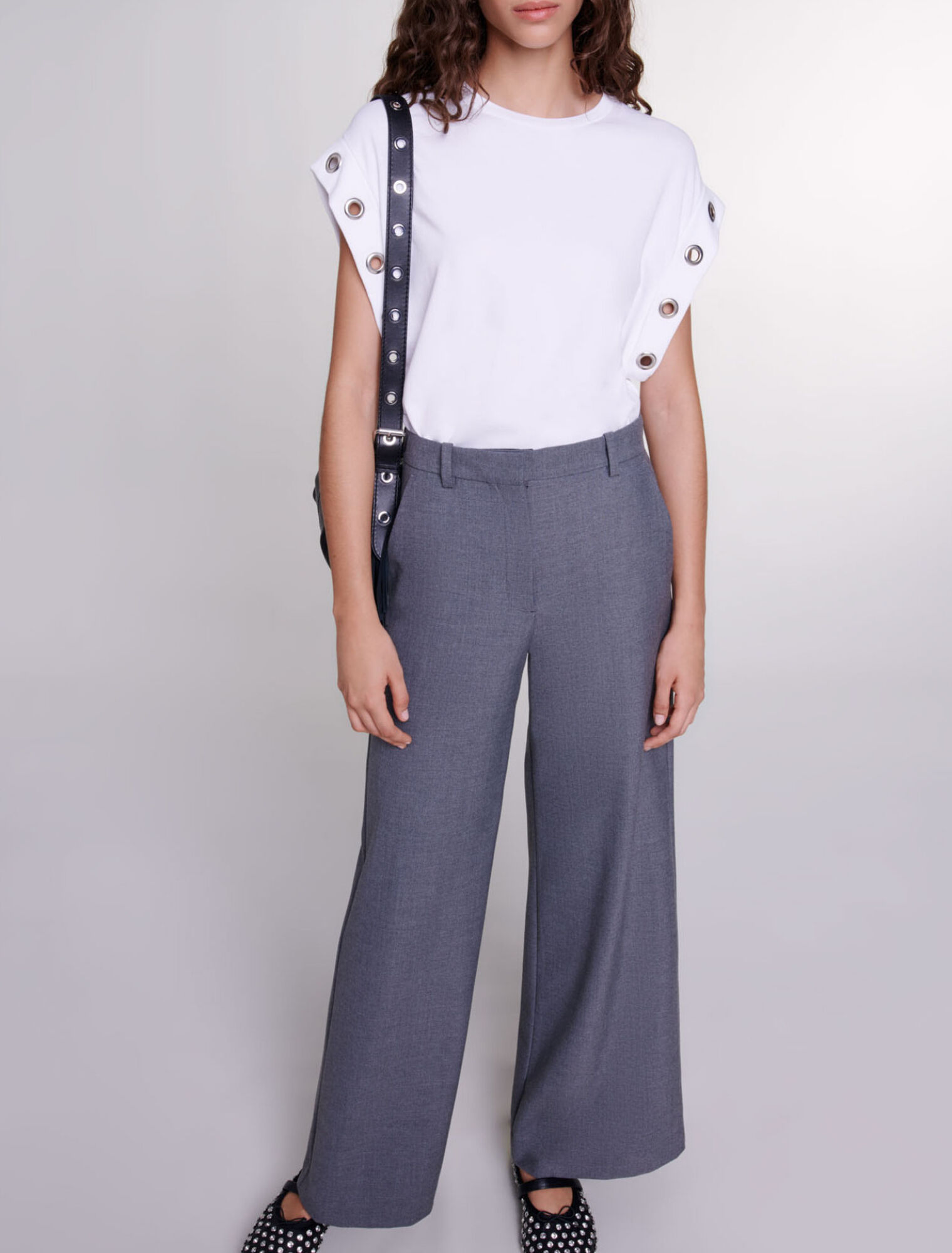 Wide-leg trousers