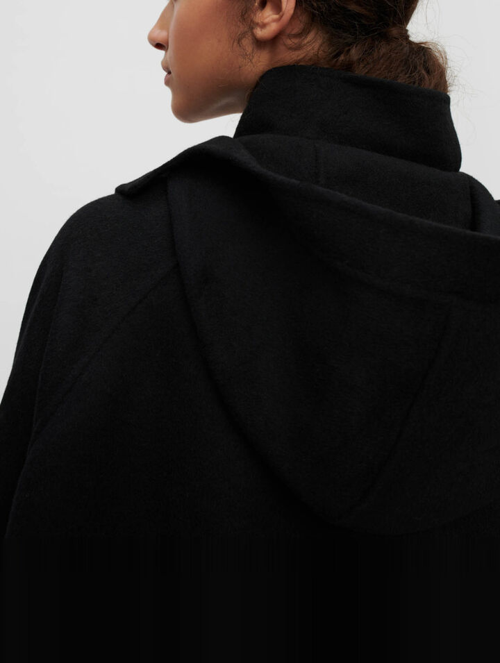 Double-sided oversize coat