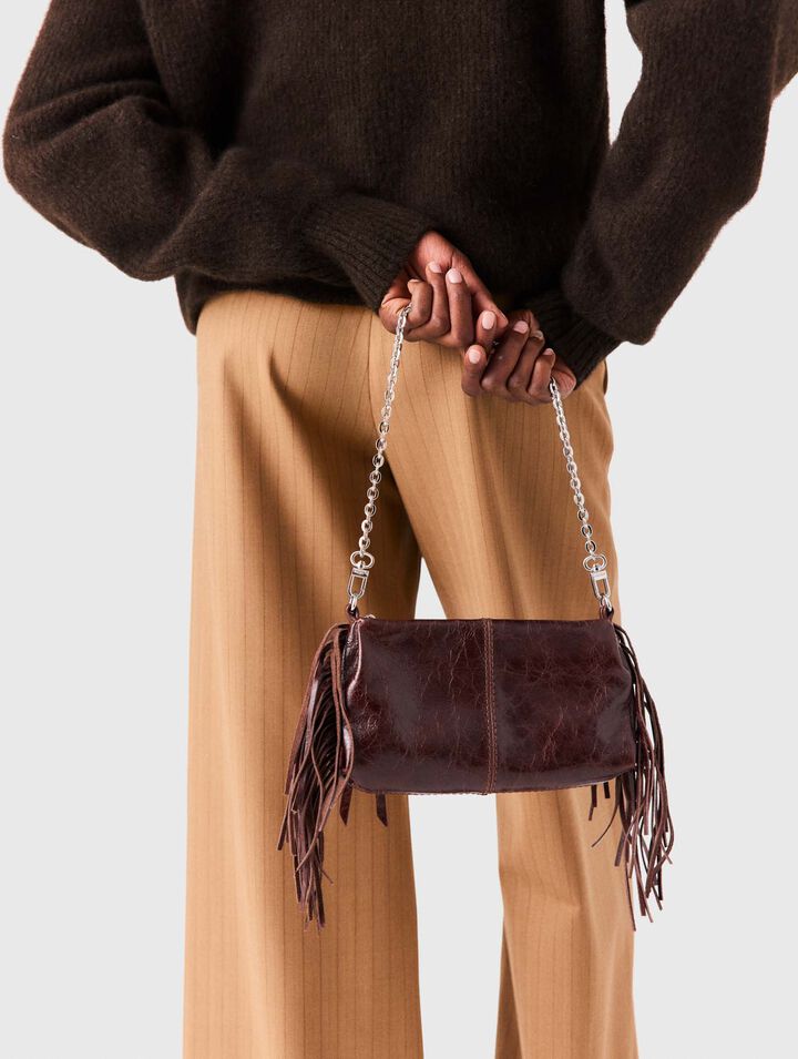 Patent leather Miss M Pouch bag
