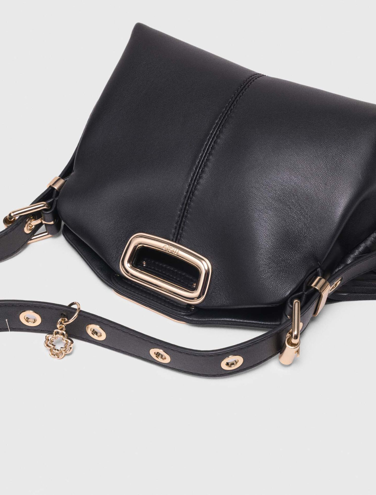 Gold handle Miss M Mini bag