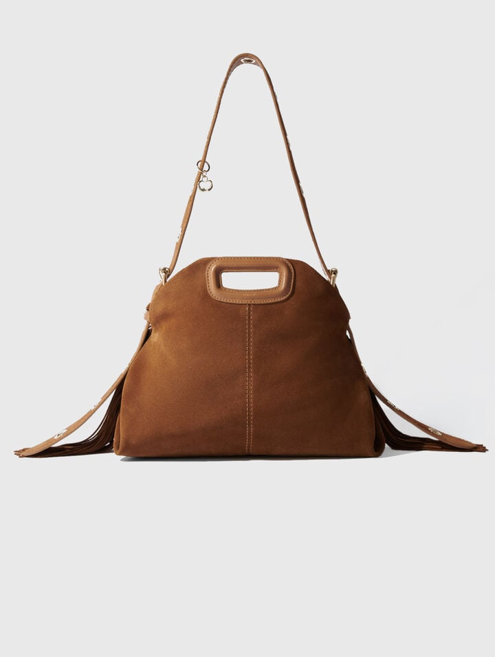 Suede Miss M bag