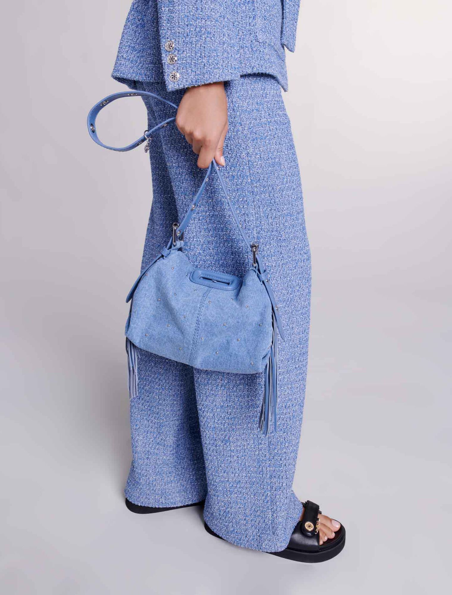 Miss M Mini denim bag