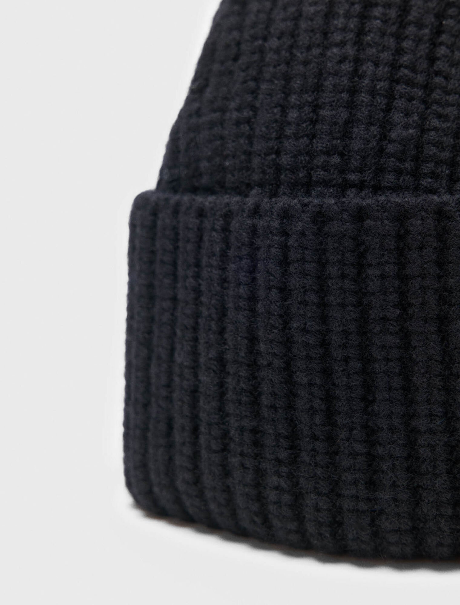 Wool and cashmere hat