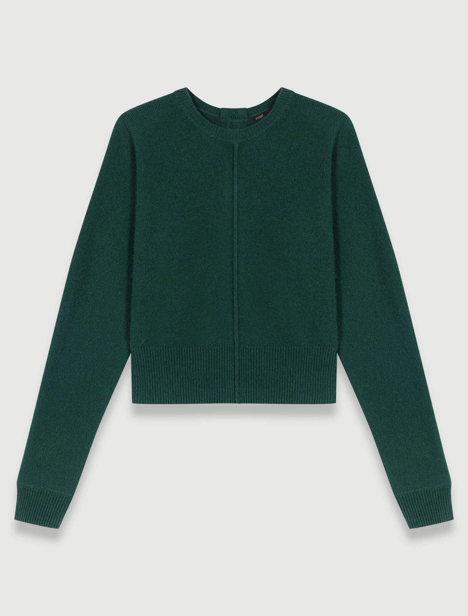 Reversible cashmere jumper