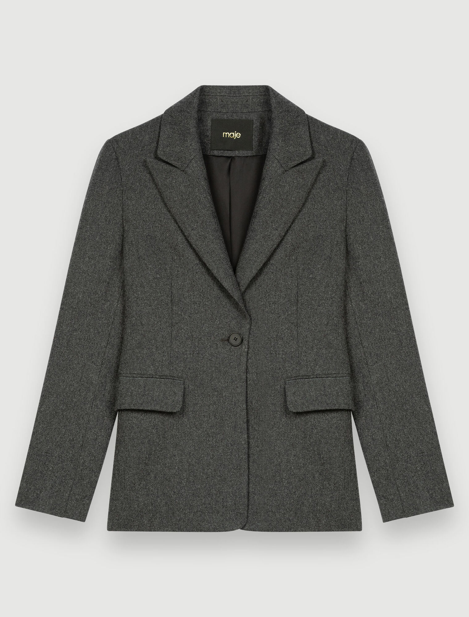 Gray flannel jacket