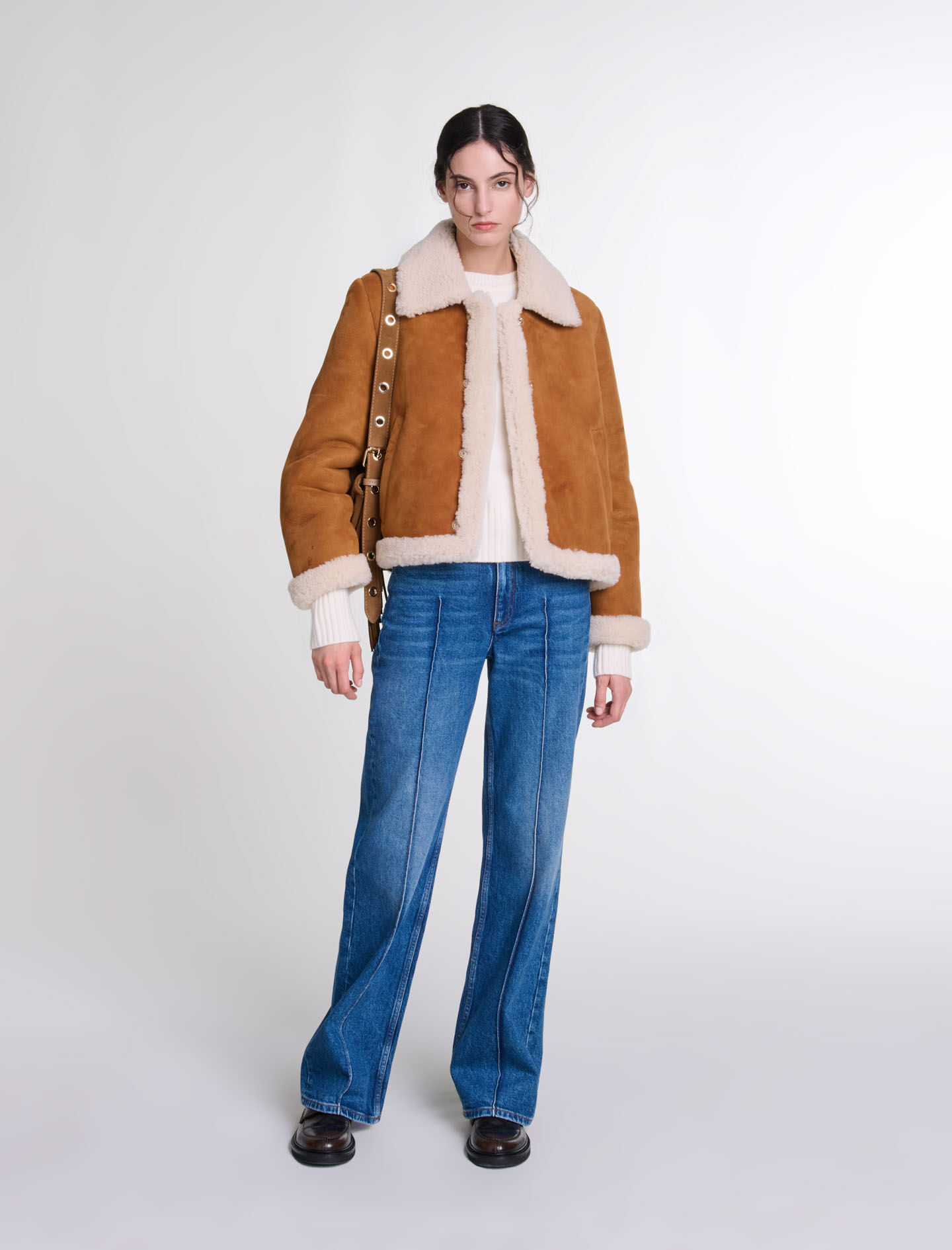Maje fur jacket online