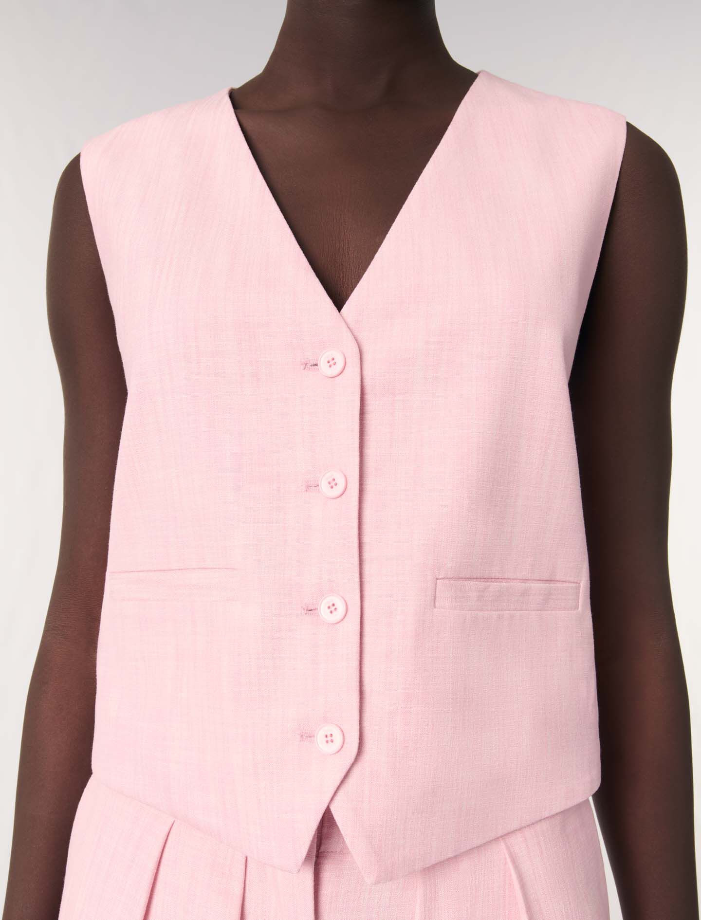 Suit vest Pink for Women | Maje
