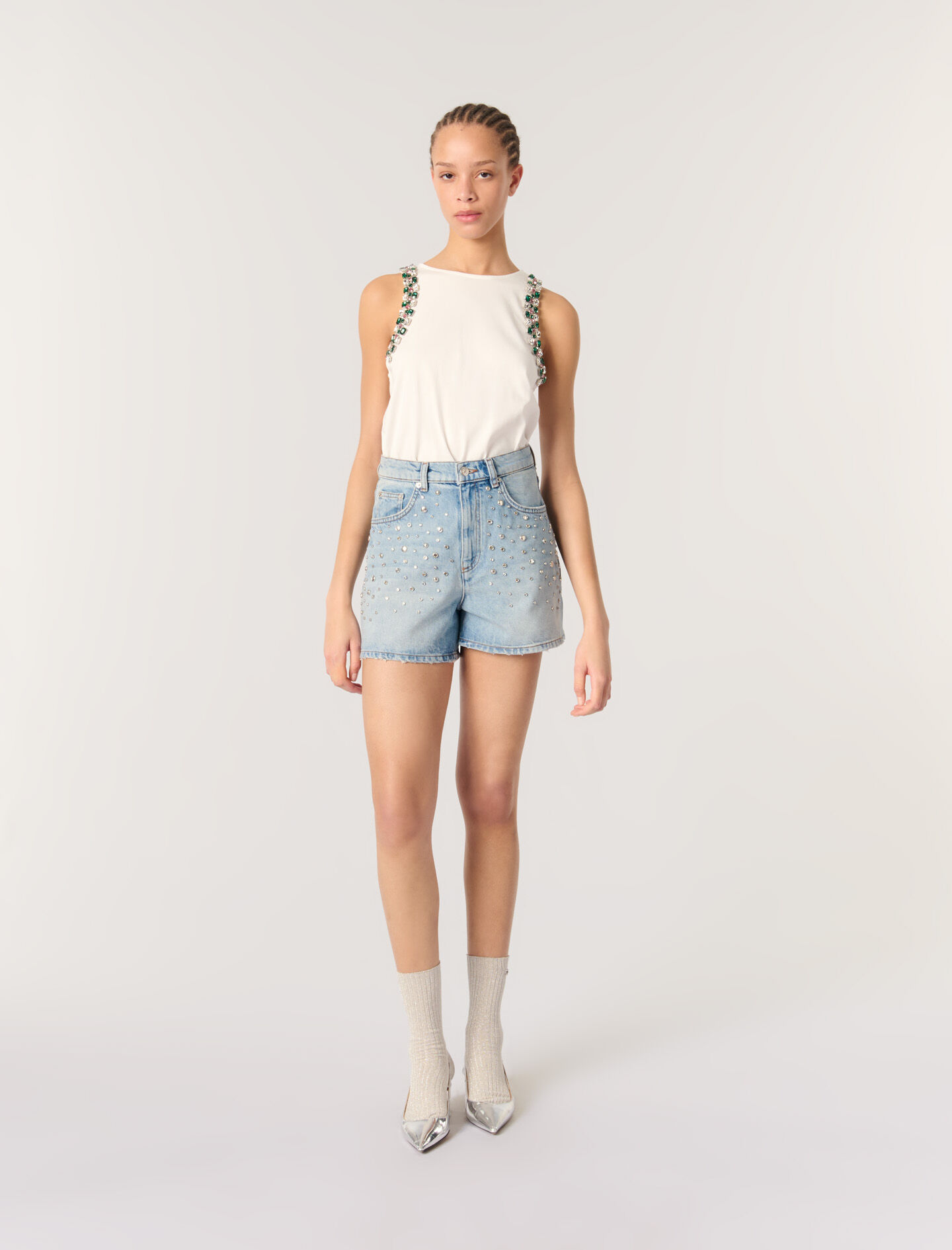 まとめ17点　90cm　100cm Crochet and sequin shorts
