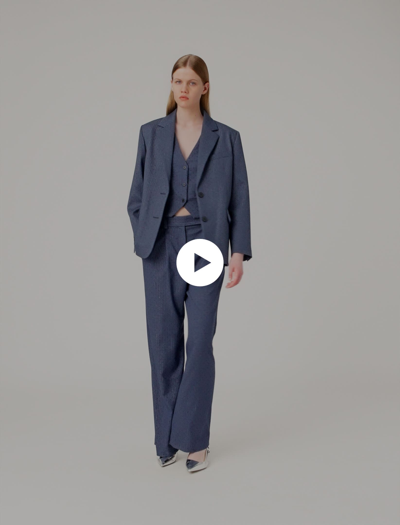 maje ジャケット Rhinestone suit jacket Blue for Women | Maje