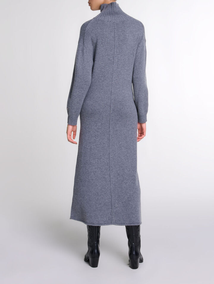 Knit maxi dress