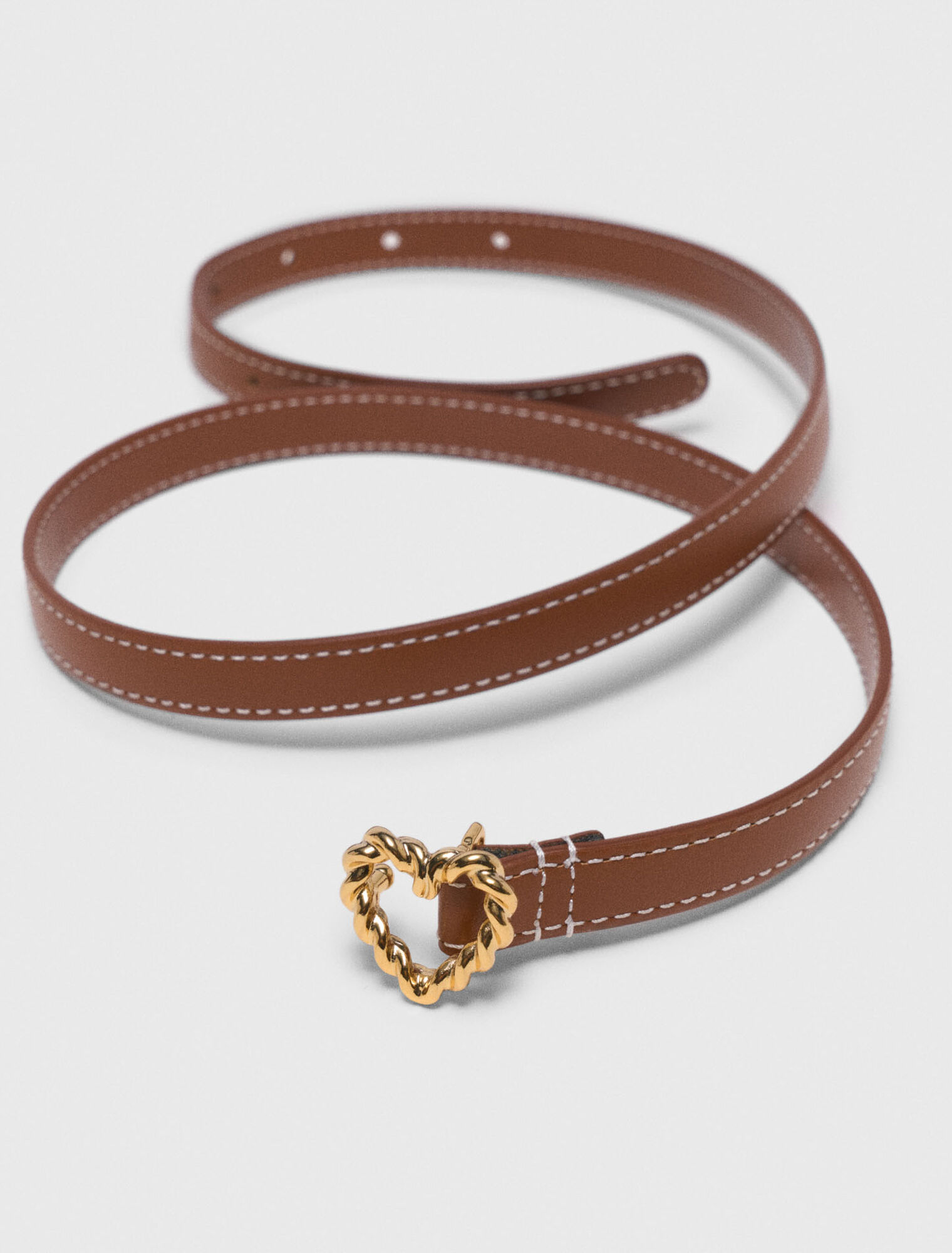 Slim heart belt