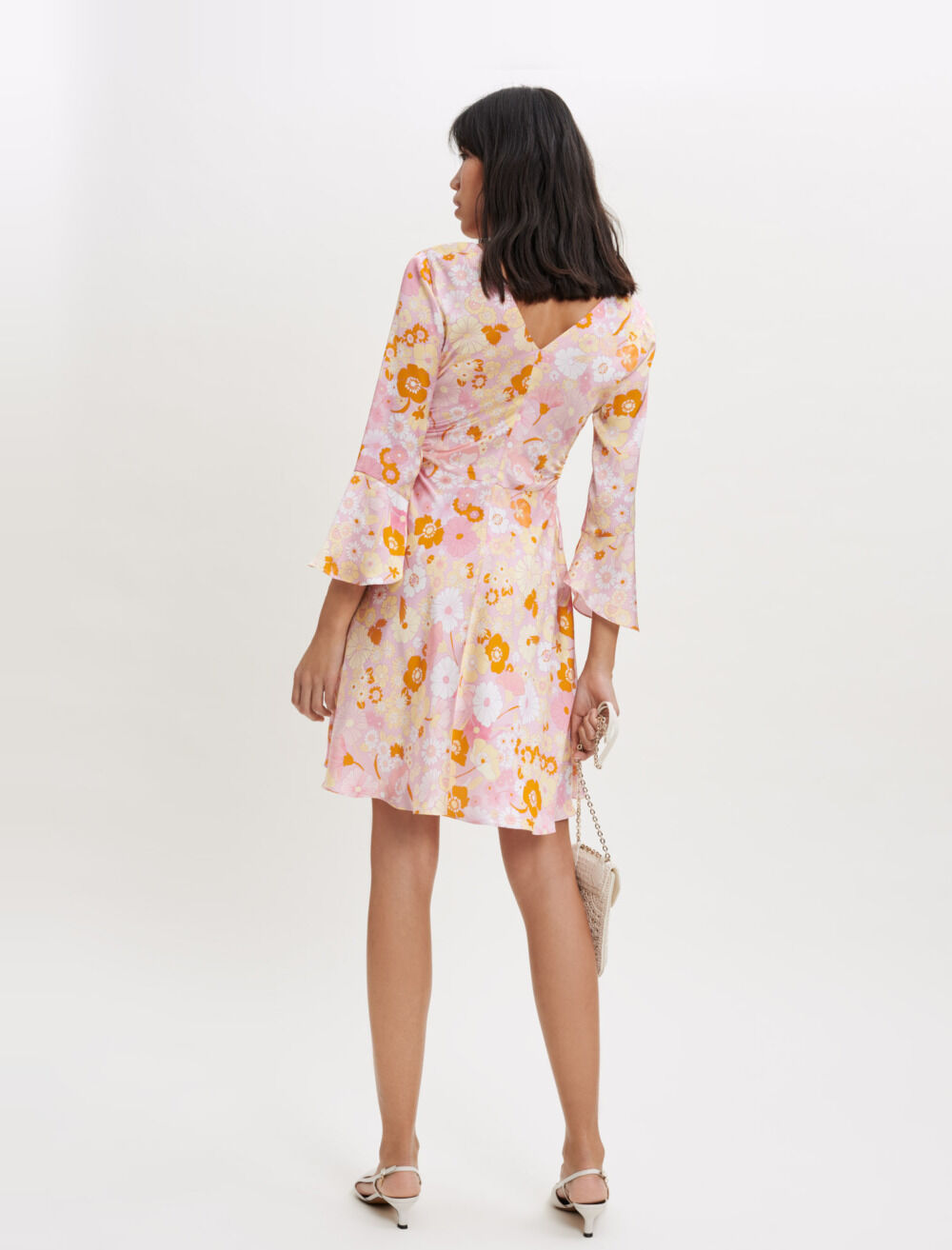 Maje flower dress outlet