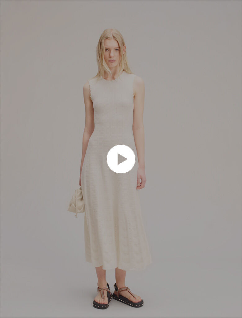maje (マージュ) Blazer-style knit dress ワンピース（マージュ