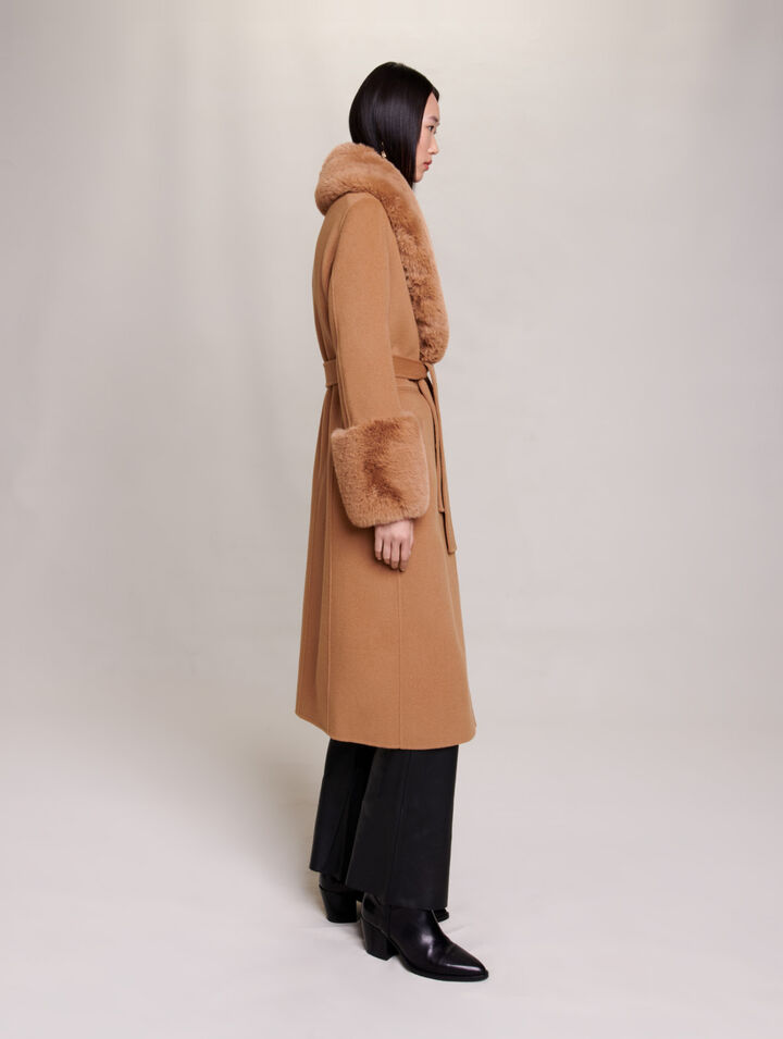 Long wool coat