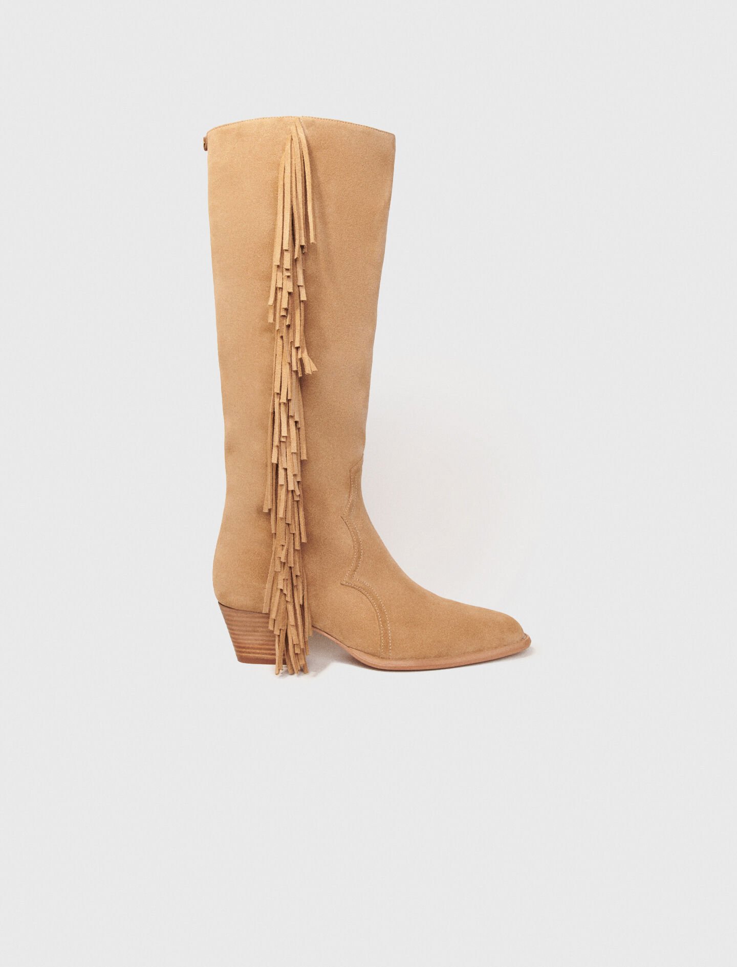 【THEAIRTOWN】 fringe western boots Next FOREVER COMFORT FRINGE WESTERN - REGULAR FIT - Cowboy