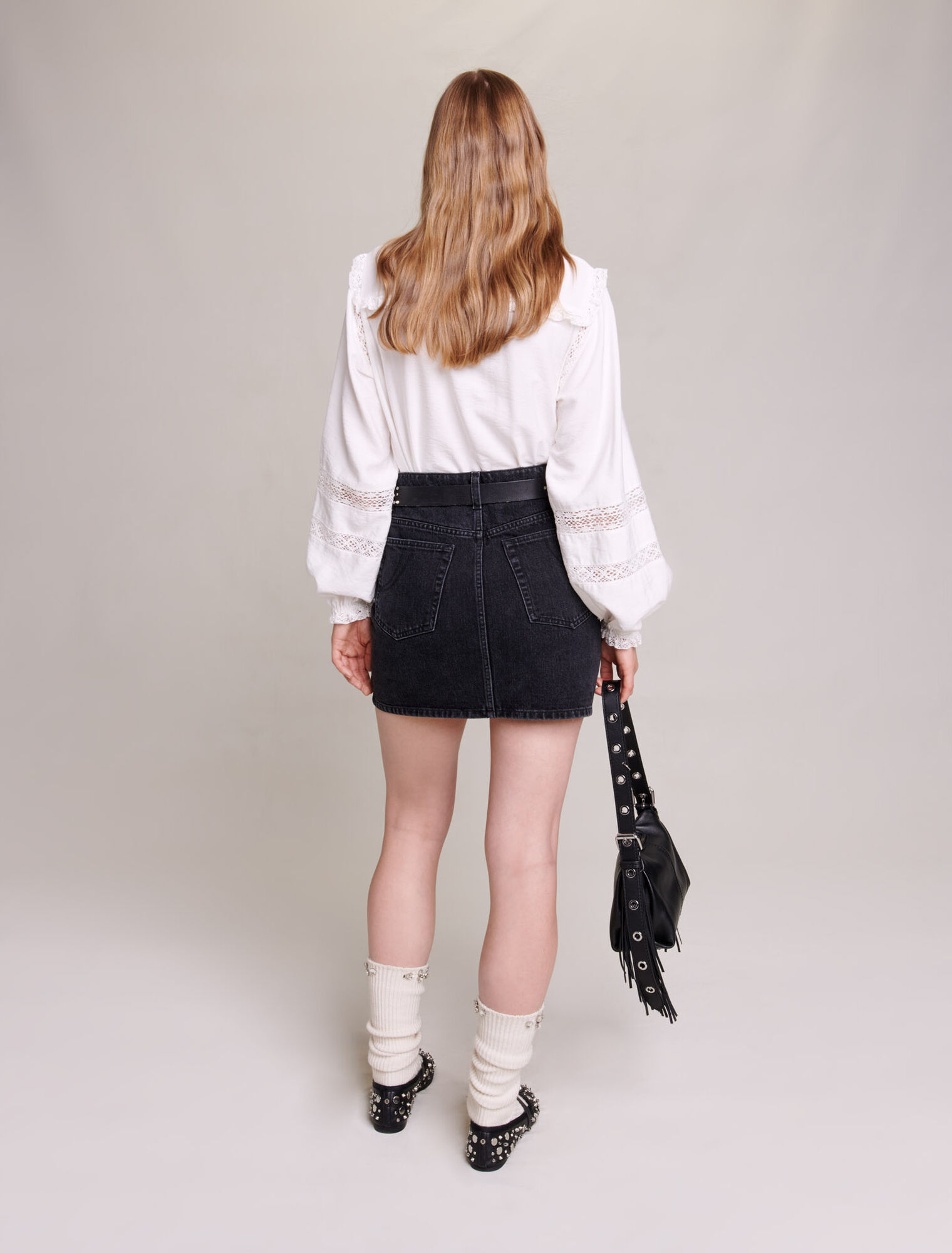 Openwork shirt