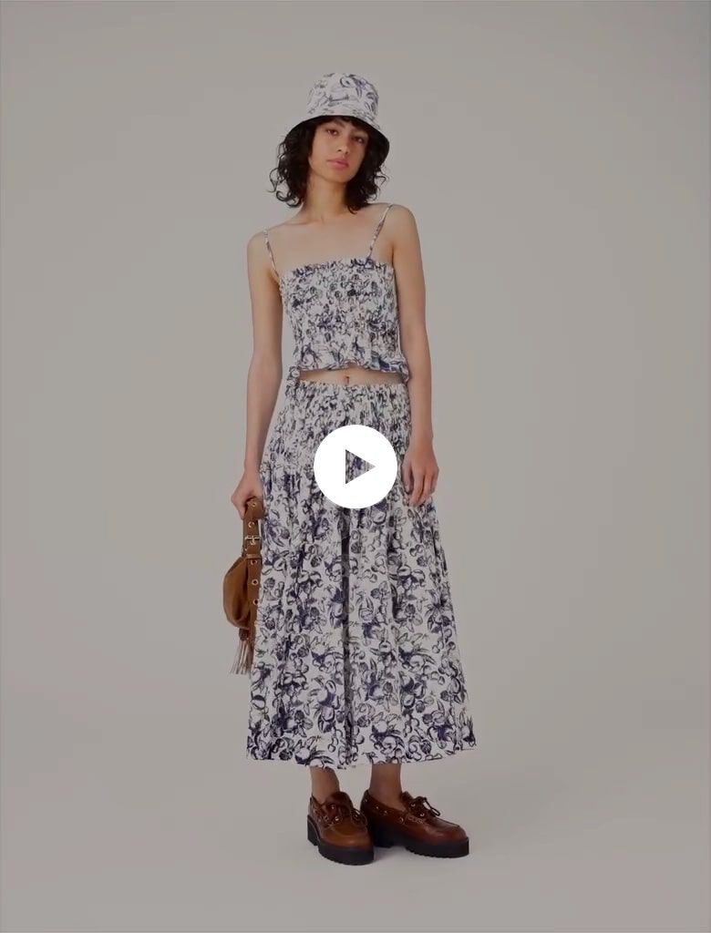 スカート MAURIZIO MAXI SKIRT QUILT MAXI SKIRT M.GINGHAM | SKIRT | MADISONBLUE