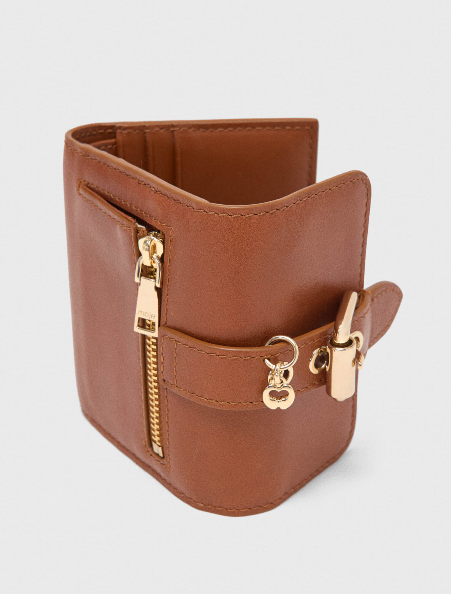 Miss M smooth leather wallet