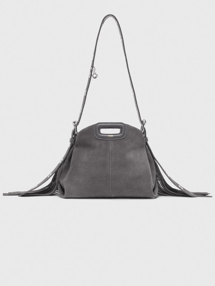 Miss M mini suede bag
