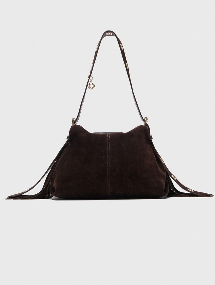 Suede Miss M bag