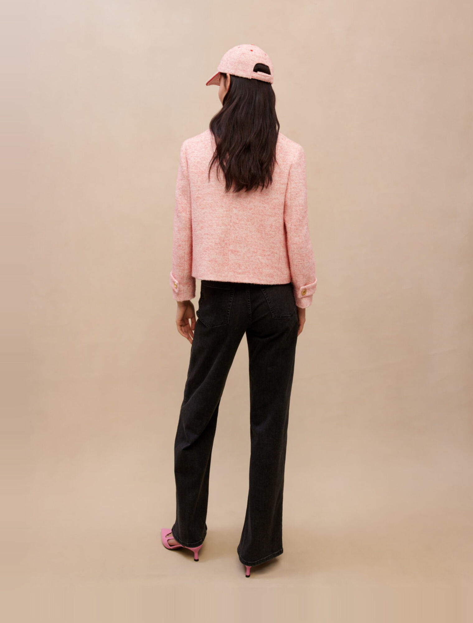 Pink tailored jacket