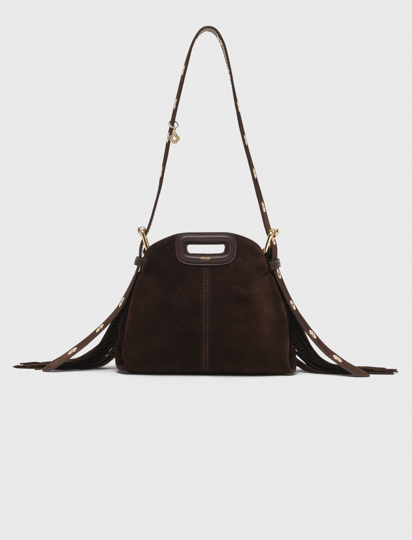 Miss M mini suede leather bag 8