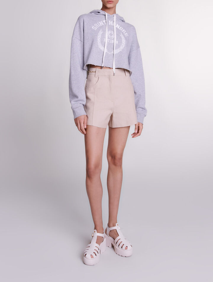 Linen shorts