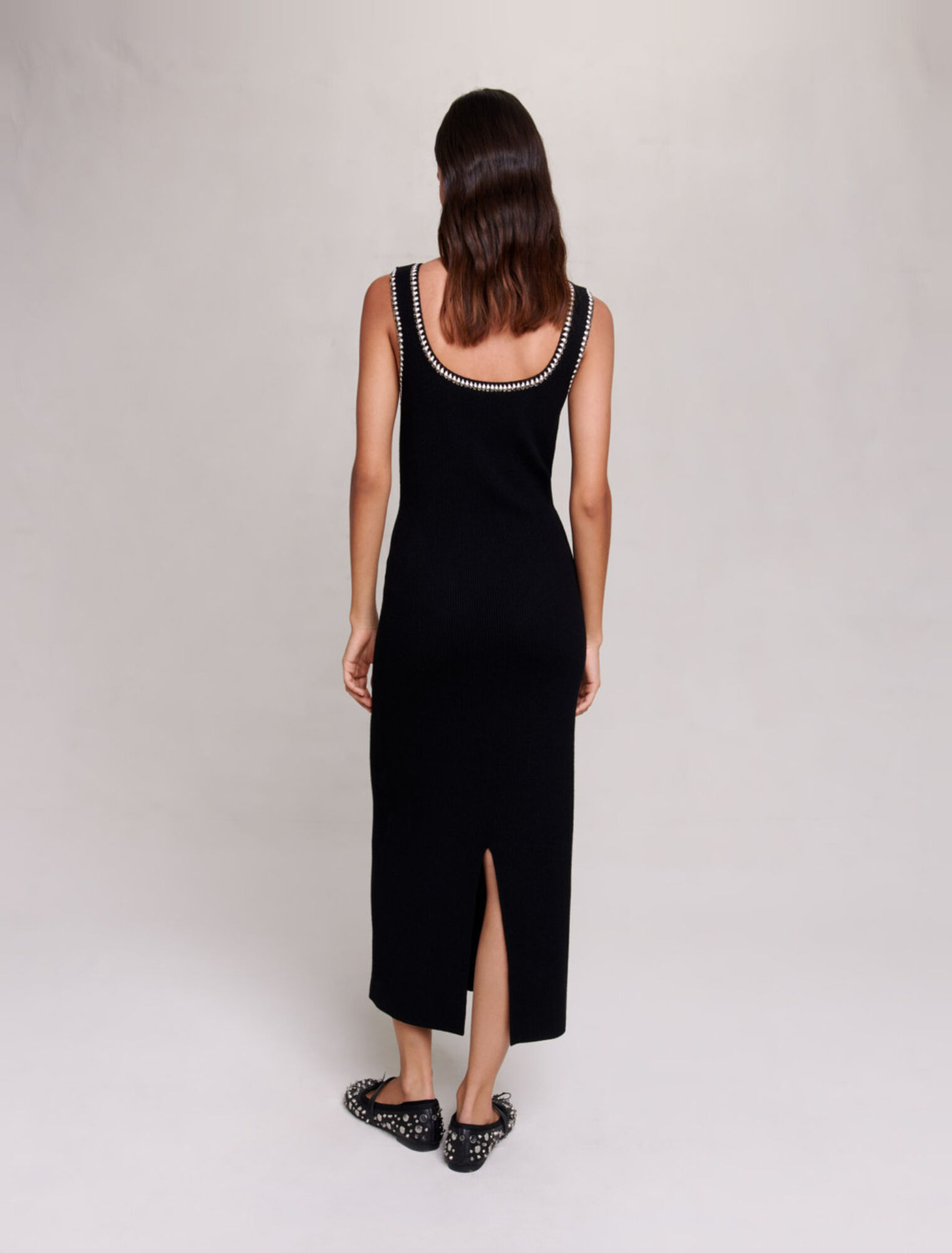 Knit maxi dress