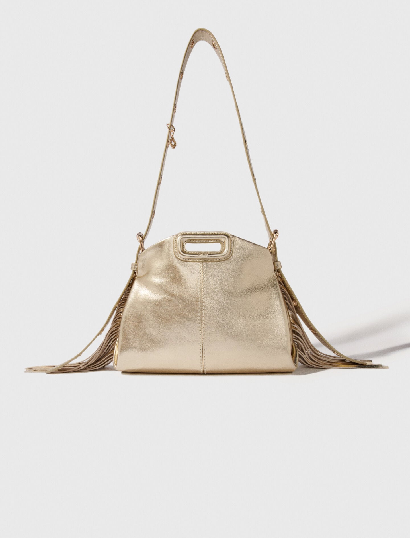 Miss M mini metallic leather bag 9