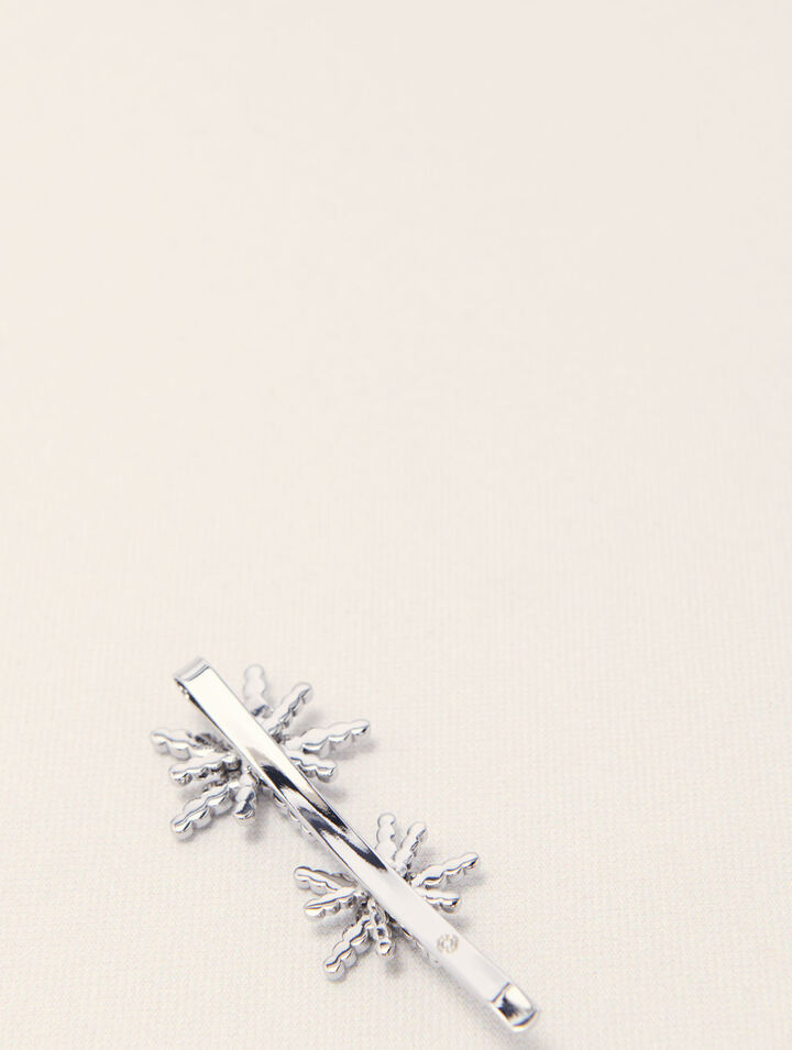 Star rhinestone barrette