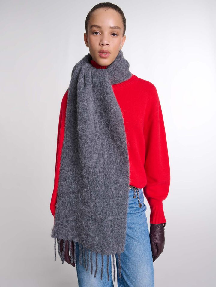 Alpaca blend scarf