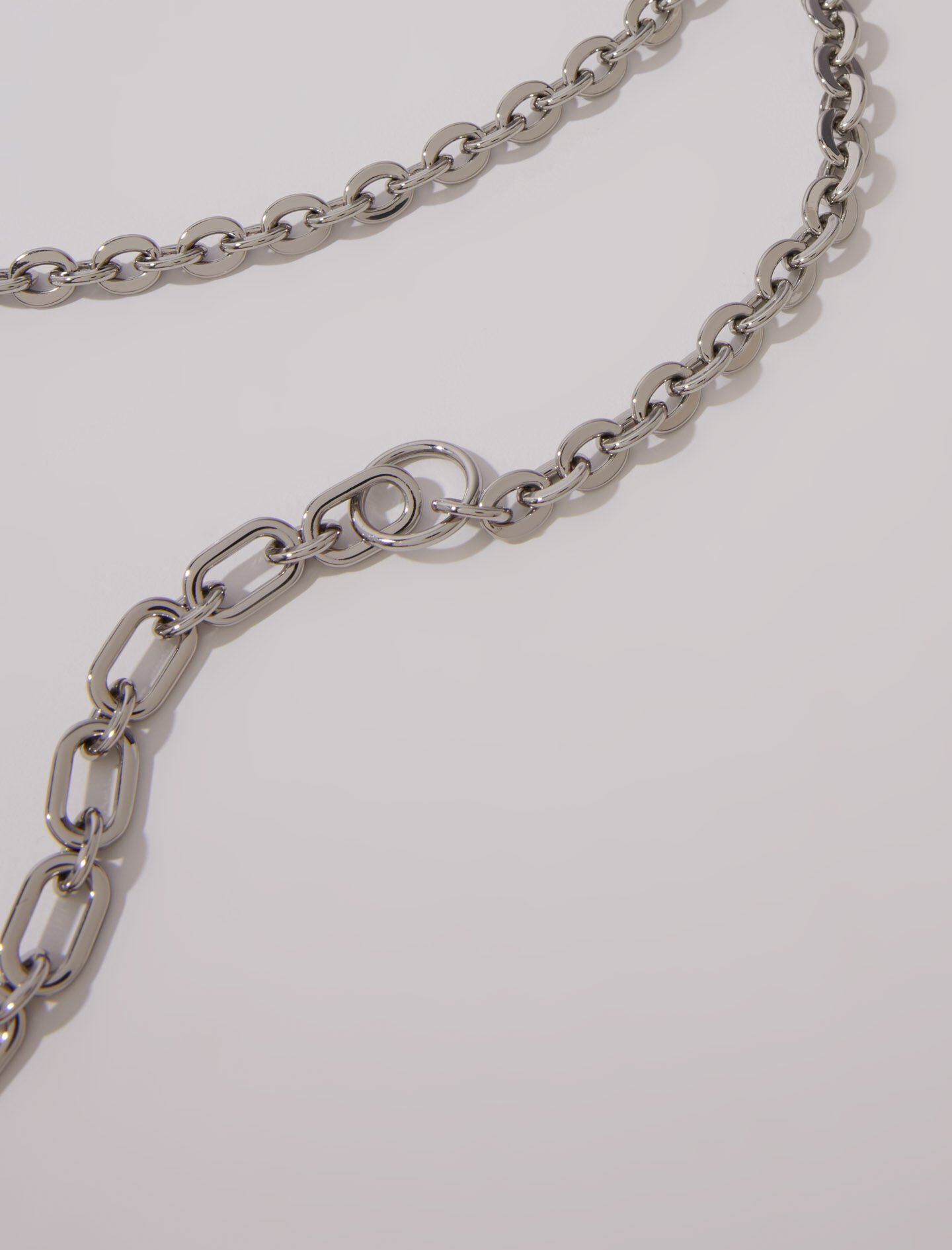 Clover logo chain belt - Belts | Maje