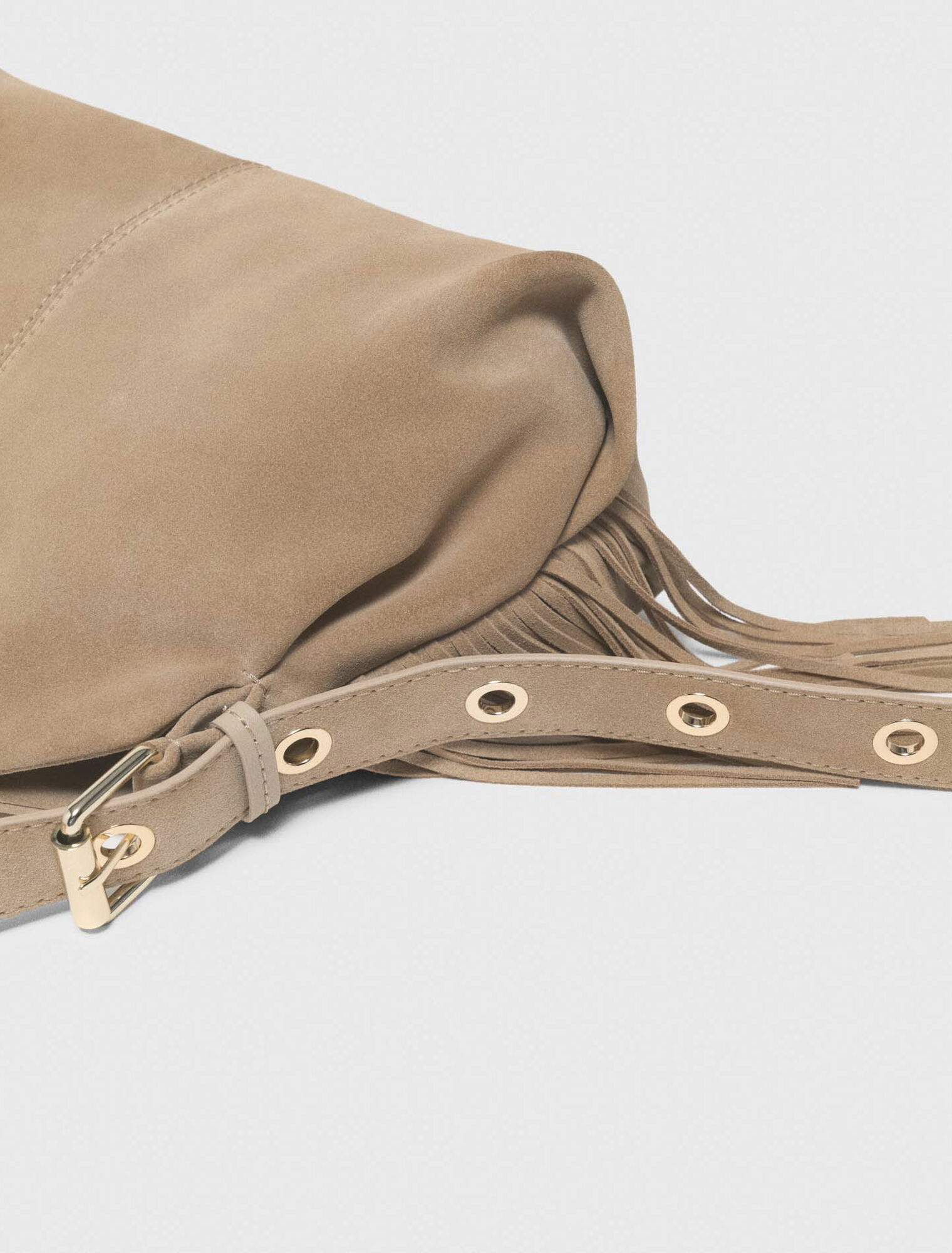 Suede Miss M bag