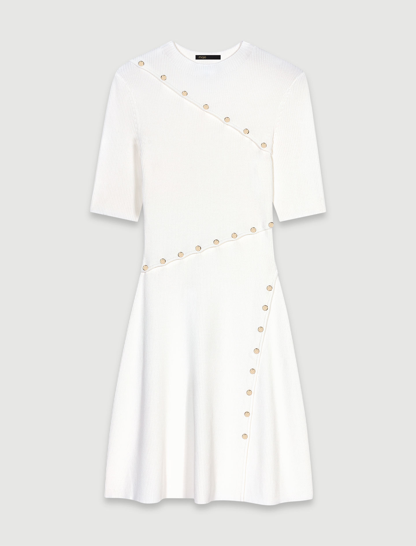 Women s White dresses The Latest Styles Maje