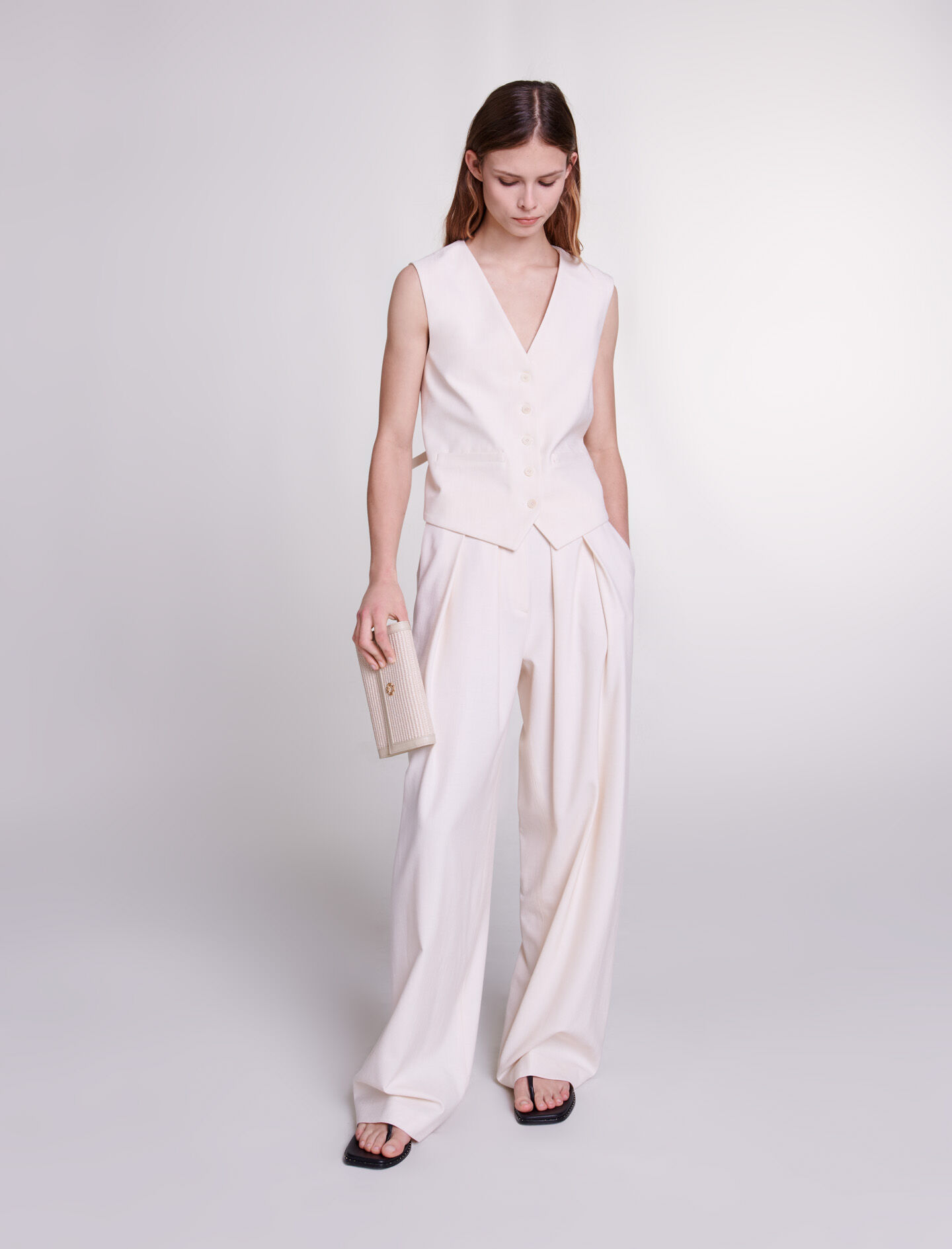 Maje white jacket hot sale