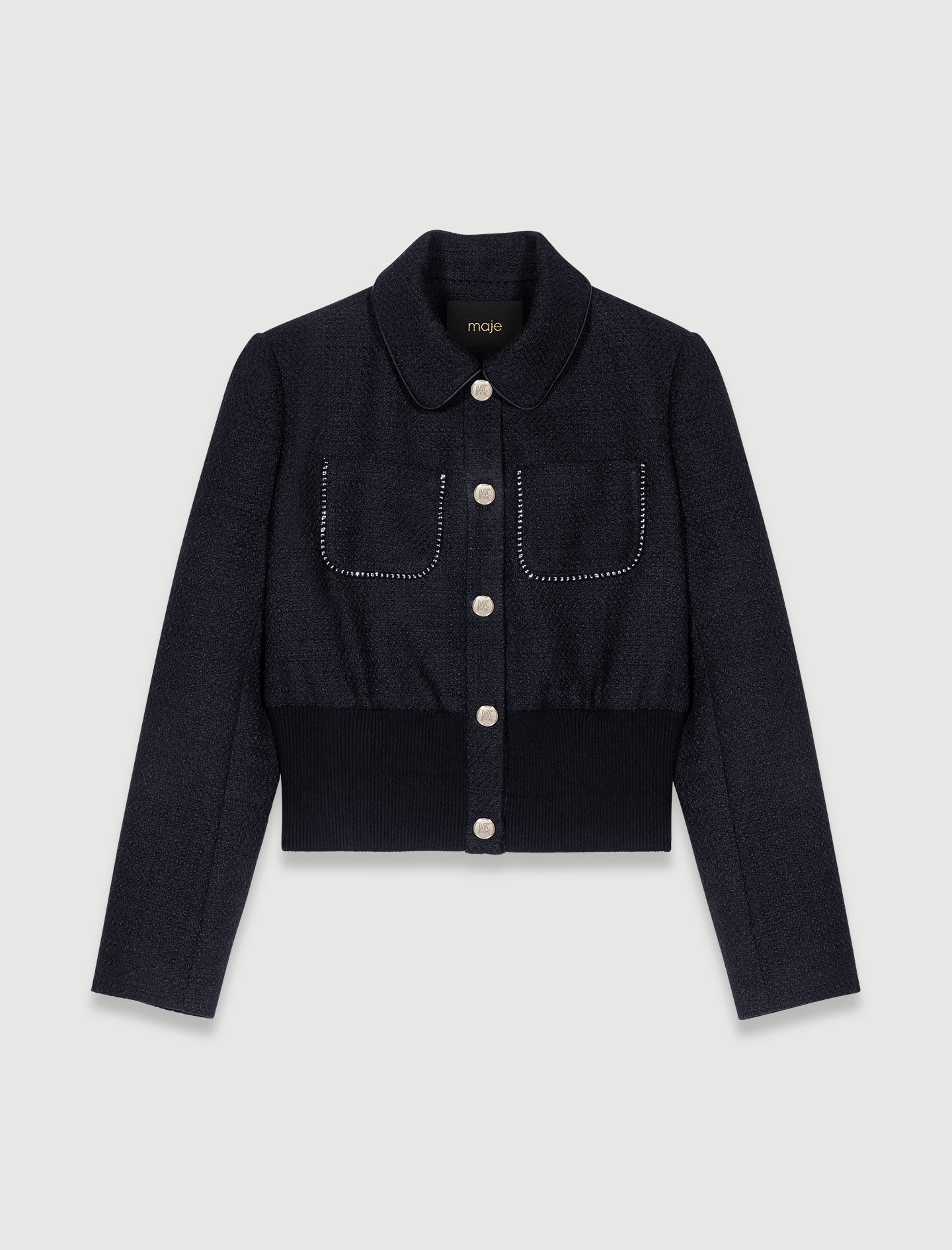 ジャケット citybreeze Double buckle tweed jacket_BLACK Odzież motocyklowa - Motor Jungle - sklep z odzieżą dla