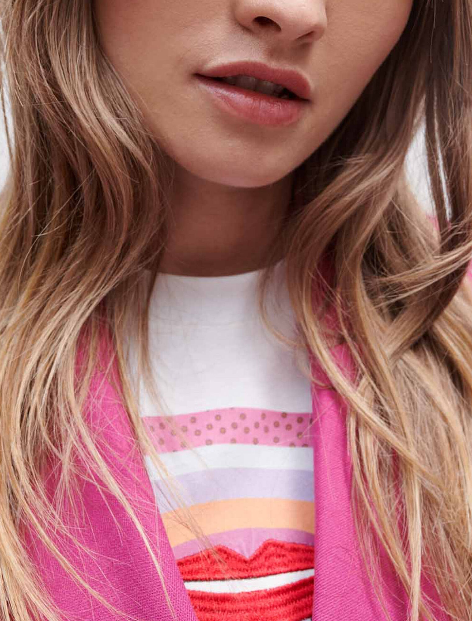 Double-breasted stretch suit jacket
