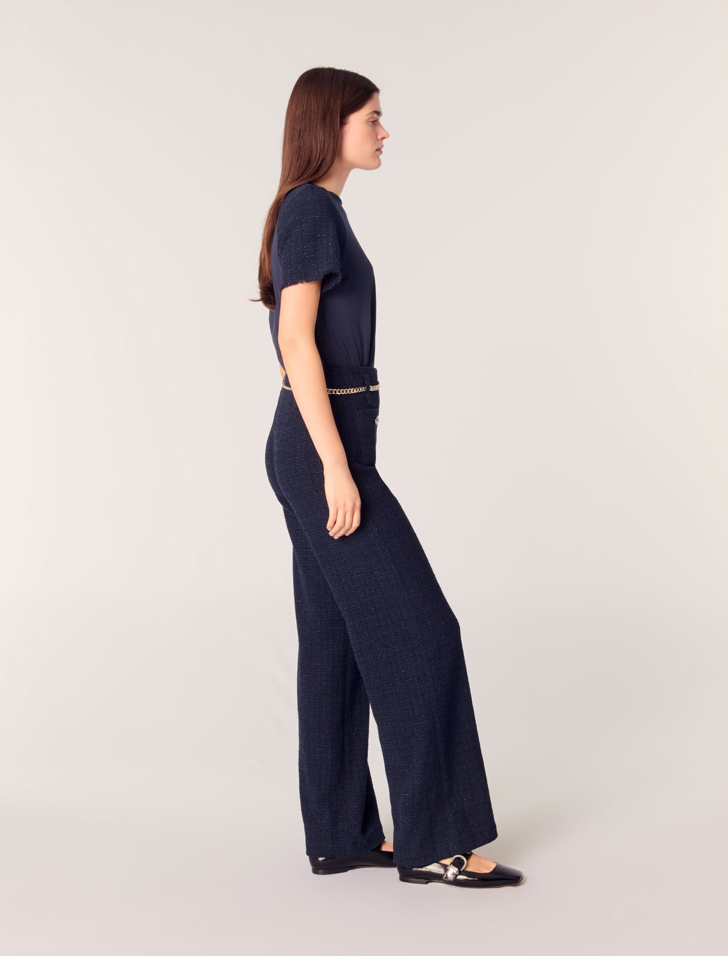 パンツ ANDWANG Tweed classic mini pants ALC Women's Maizie Mini Houndstooth Pant | $495.00 | Saint
