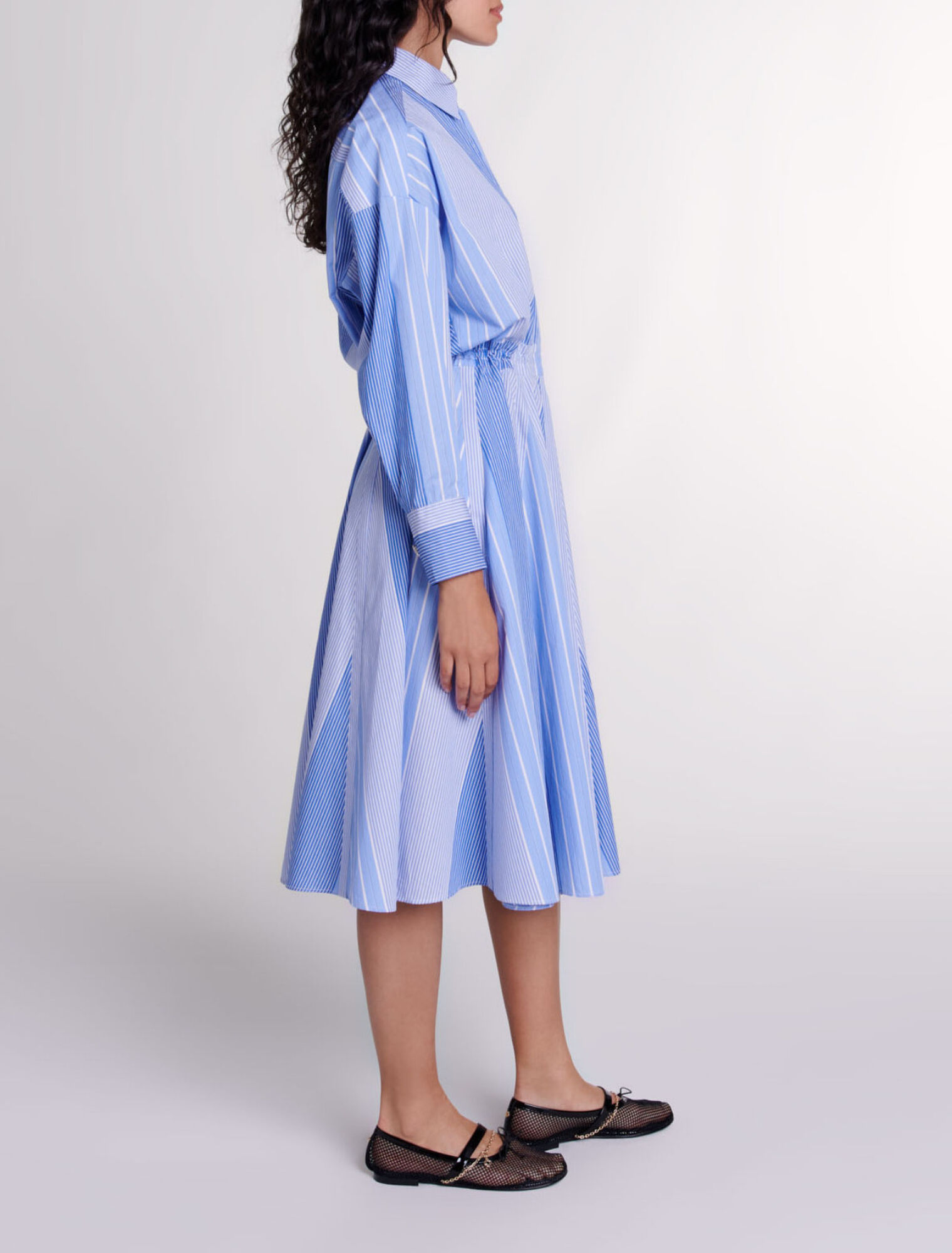 Striped patchwork dress 