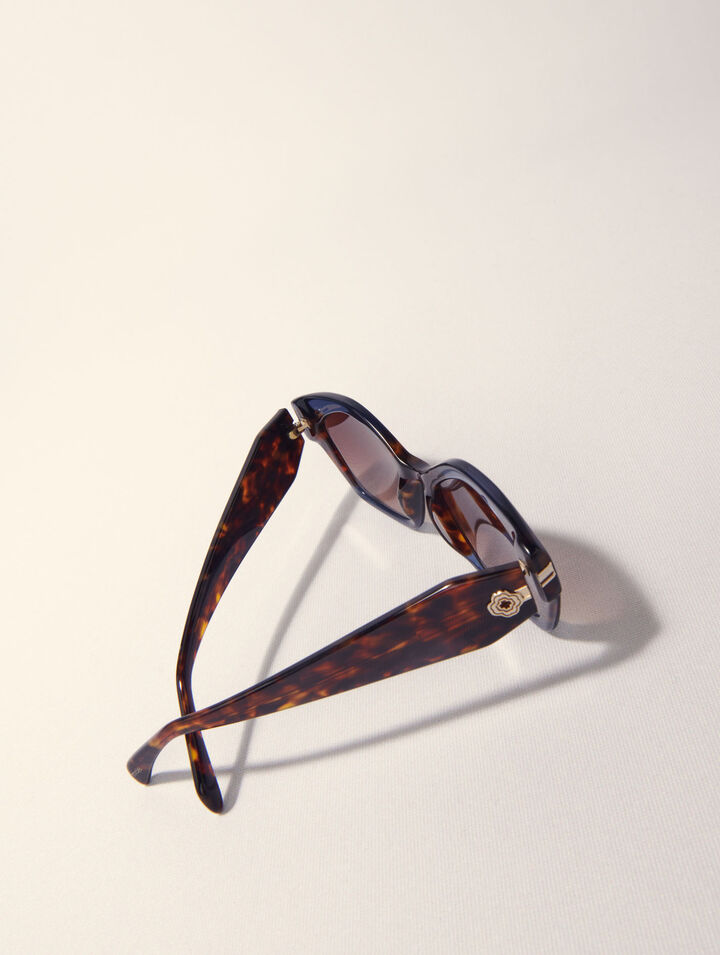 Acetate cat-eye glasses