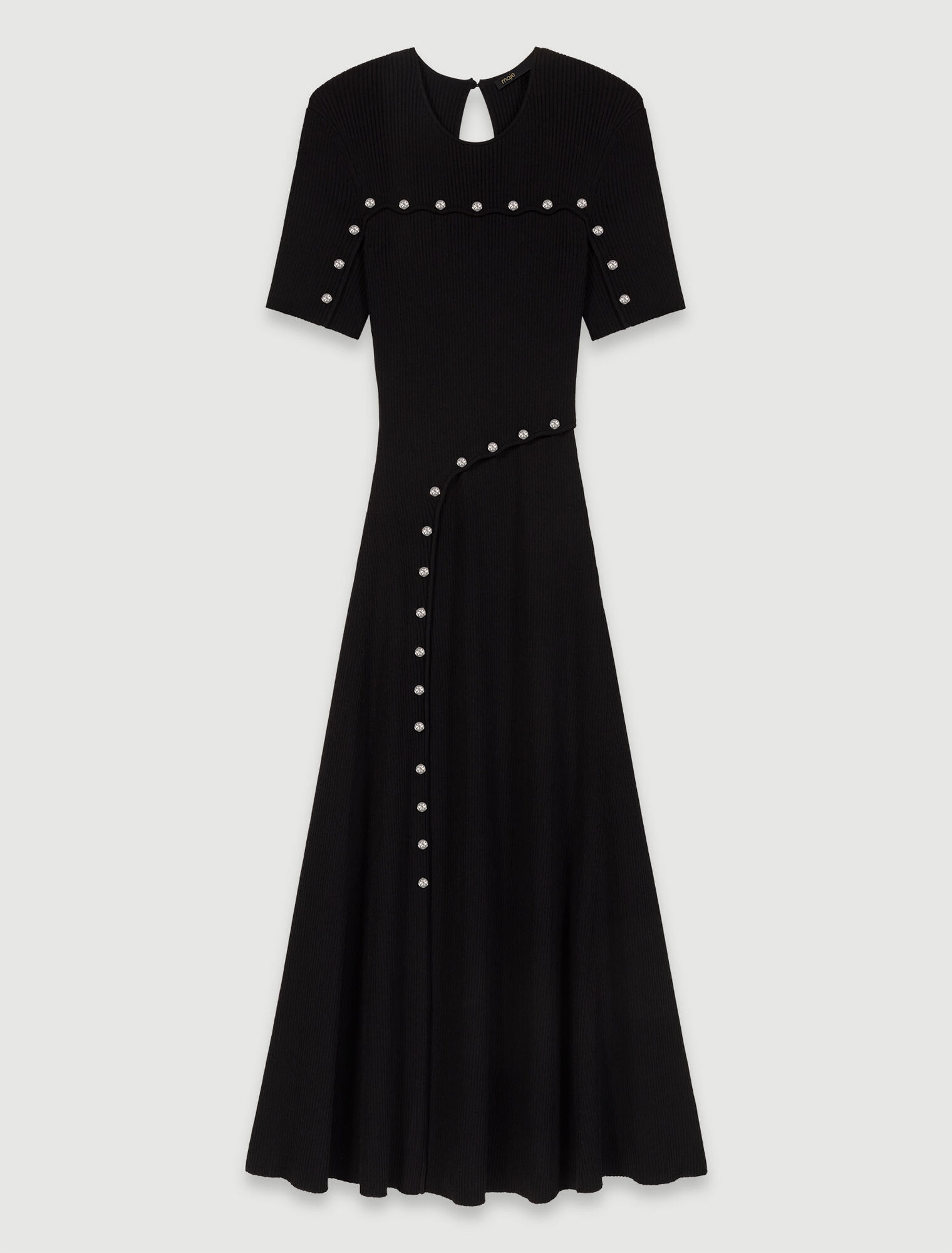 Knit maxi dress