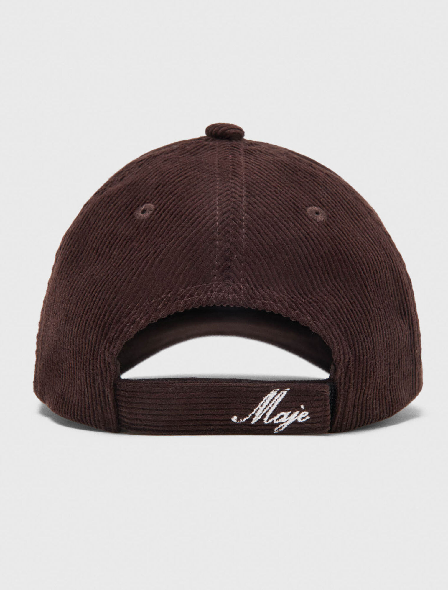Corduroy cap